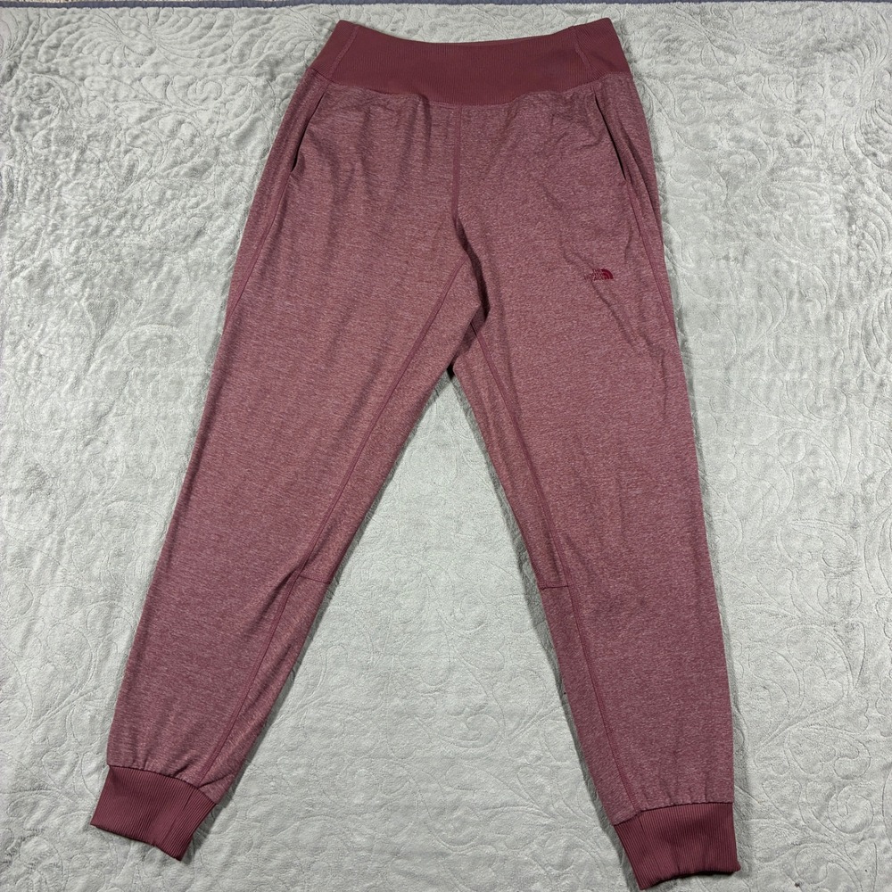 The North Face Canyonlands Jogger Pants Women Sz M Pink Dance Stretch Pockets